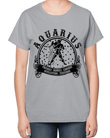 Aquarius 42# - aquarius-  Ladies T-Shirt