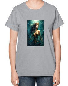 Aquarius 52# - aquarius-  Ladies T-Shirt