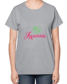 Aquarius 70# - aquarius-  Ladies T-Shirt