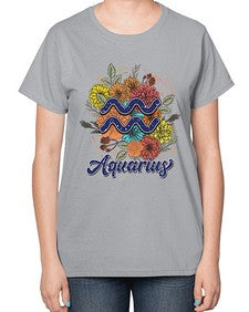 Aquarius 7# - aquarius-  Ladies T-Shirt