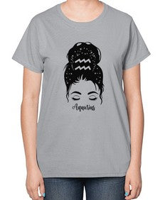 Aquarius Woman - aquarius-  Ladies T-Shirt