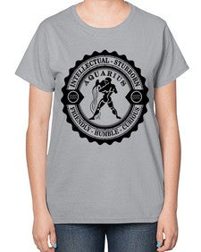 Aquarius balck 44# - aquarius-  Ladies T-Shirt