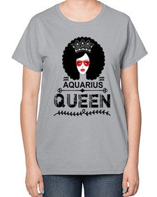 Aquarius queen 75# - aquarius-  Ladies T-Shirt