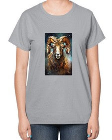 Aries 54# - aries-  Ladies T-Shirt