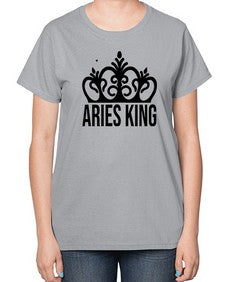 Aries king 107# - aries-  Ladies T-Shirt