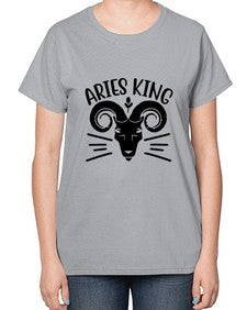 Aries king 109# - aries-  Ladies T-Shirt