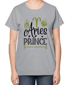Aries prince 113# - aries-  Ladies T-Shirt