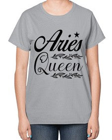 Aries queen 119# - aries-  Ladies T-Shirt