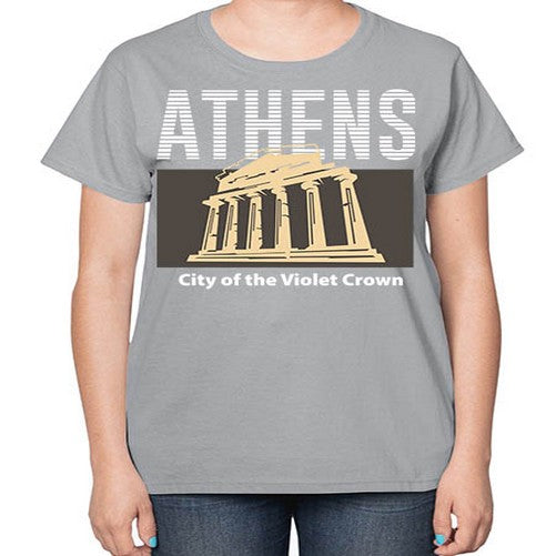 Athens 368# - cities-  Ladies T-Shirt