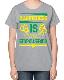 Awareness is empowering Style 4# - Self awareness-  Ladies T-Shirt