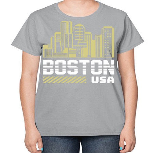 Boston 480# - cities-  Ladies T-Shirt