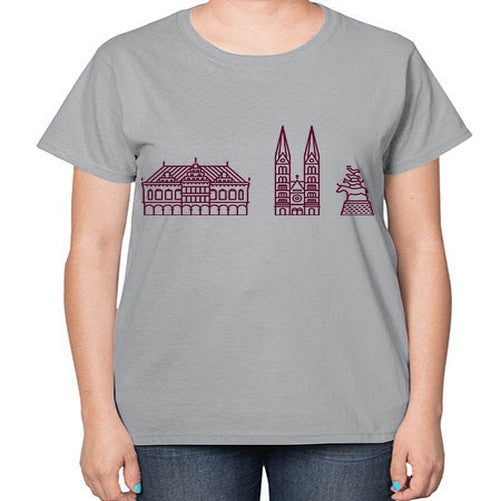 Bremen 492# - cities-  Ladies T-Shirt