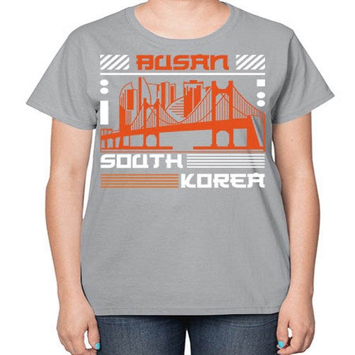 Busan 524# - cities-  Ladies T-Shirt