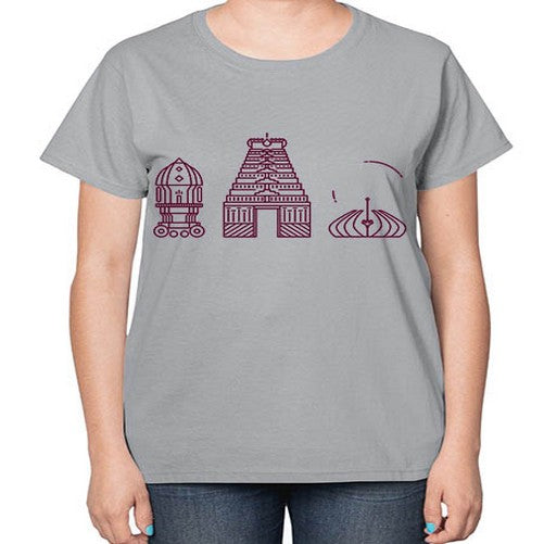Chennai 565# - cities-  Ladies T-Shirt