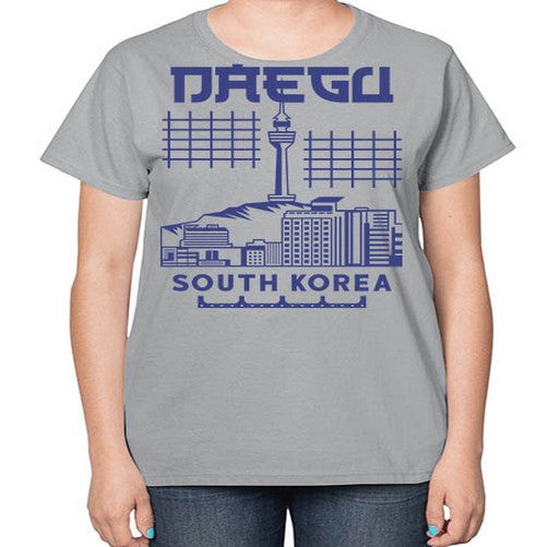 Daegu 641# - cities-  Ladies T-Shirt