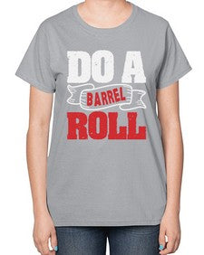 Do a barrel roll 5# - video games-  Ladies T-Shirt