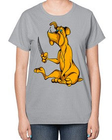 dog 107# - dogs-  Ladies T-Shirt