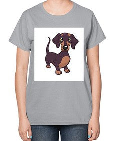 dog 113# - dogs-  Ladies T-Shirt