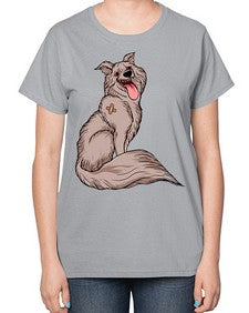 dog 98# - dogs-  Ladies T-Shirt