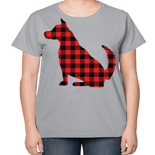 Dog Style 105# - dogs-  Ladies T-Shirt