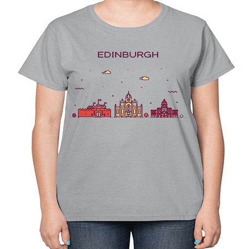 Edinburgh 703# - cities-  Ladies T-Shirt