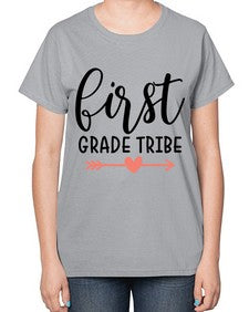 First Grade Tribe 161# - first grade-  Ladies T-Shirt