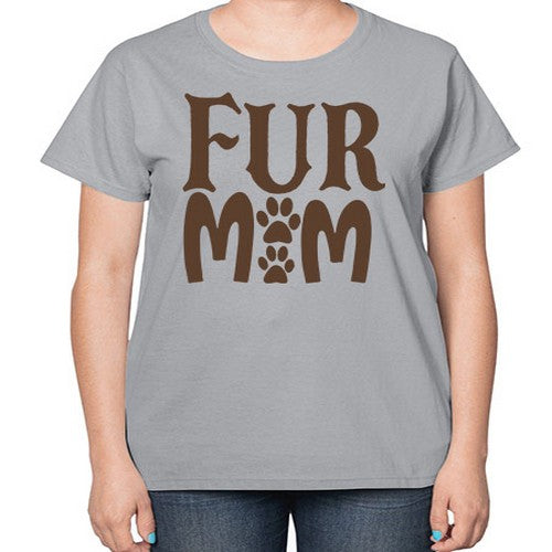 Fur Mom Style 88# - dogs-  Ladies T-Shirt