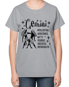 Gemini 217# - gemini-  Ladies T-Shirt