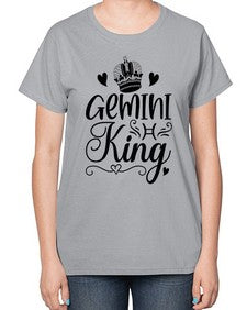 Gemini king 228# - gemini-  Ladies T-Shirt