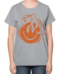 Give smile get hugs 131# - cartoon general-  Ladies T-Shirt
