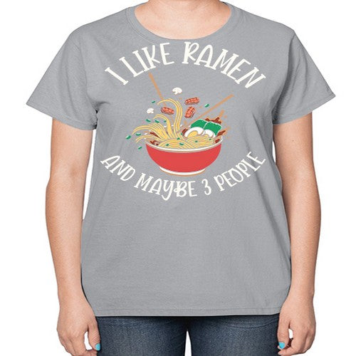 I Like Ramen Japanese Noodles 239# - anime-  Ladies T-Shirt