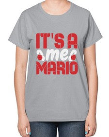 Its ame Mario 29# - video games-  Ladies T-Shirt