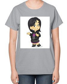 Kid 147# - cartoon general-  Ladies T-Shirt