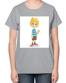 Kid 151# - cartoon general-  Ladies T-Shirt