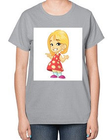 Kid 154# - cartoon general-  Ladies T-Shirt