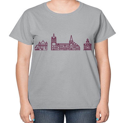 Lausanne 1119# - cities-  Ladies T-Shirt