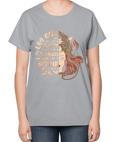 Leo girl 289# - leo-  Ladies T-Shirt