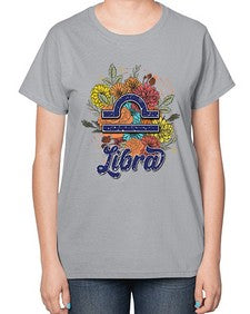 Libra 128# - libra-  Ladies T-Shirt