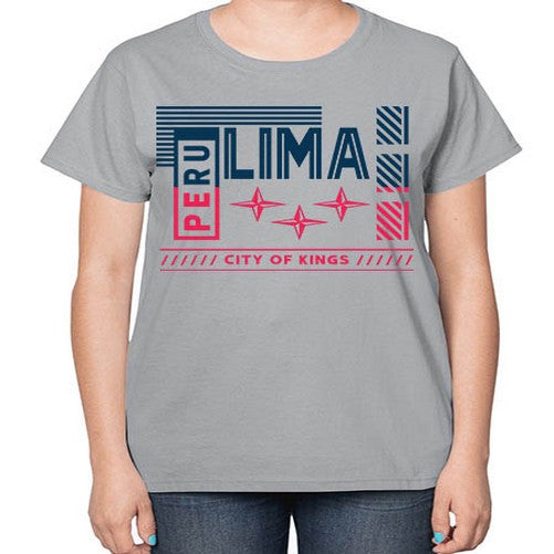 Lima 1138# - cities-  Ladies T-Shirt