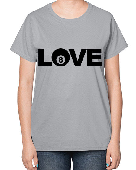 Love 740# - billards-  Ladies T-Shirt