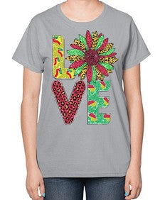 Love Juneteenth Day Fist Sunflower Png 7# - black juneteenth-  Ladies T-Shirt