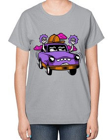 Mad driver 162# - cartoon general-  Ladies T-Shirt