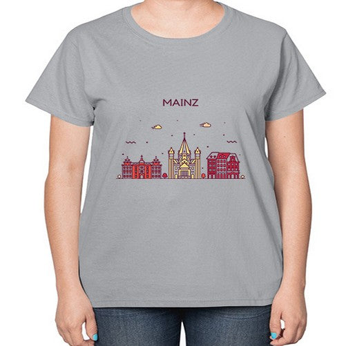 Mainz 1215# - cities-  Ladies T-Shirt