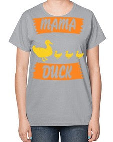 Mama Duck Style 26# - ducks-  Ladies T-Shirt