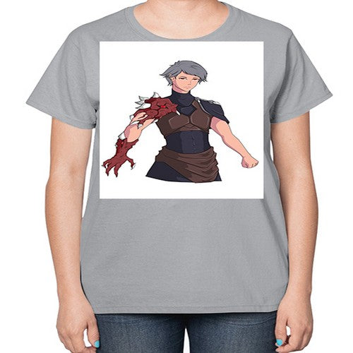 Man has parasite on hand 14# - anime-  Ladies T-Shirt