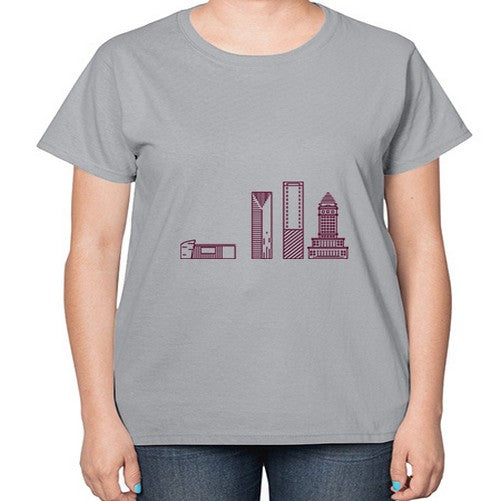 Miami 1283# - cities-  Ladies T-Shirt