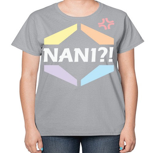 Nani What Funny Japanese Anime 270# - anime-  Ladies T-Shirt