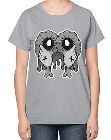 Need more sleep 195# - cartoon general-  Ladies T-Shirt