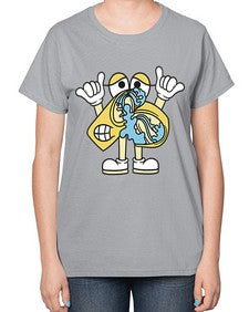 Nervous kebab 196# - cartoon food-  Ladies T-Shirt