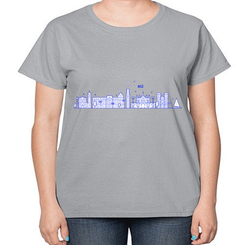 Nice 1488# - cities-  Ladies T-Shirt